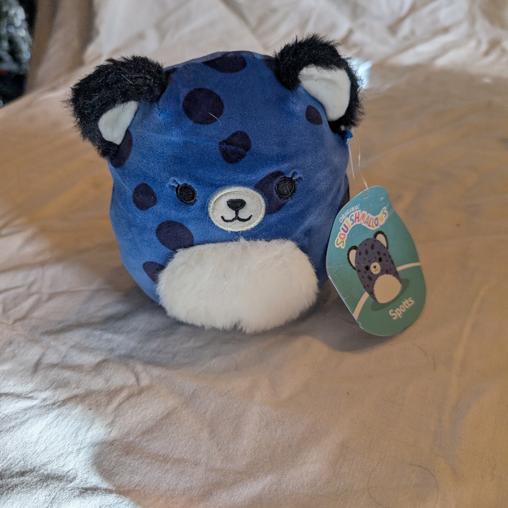 💥SALE💥 Squishmallows Blue and Black Spotted Dog